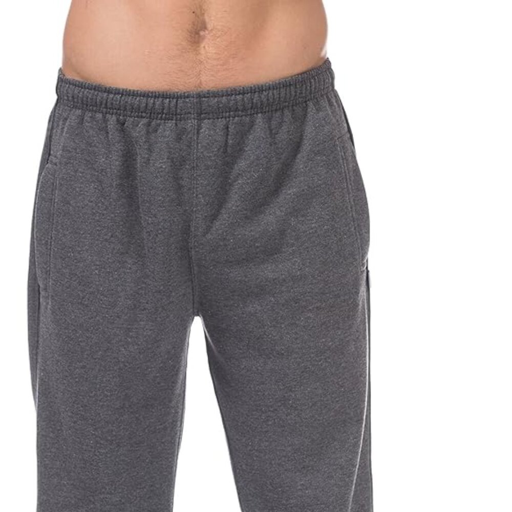 Pro Club Men's Comfort Fleece Pant, Charcoal - New